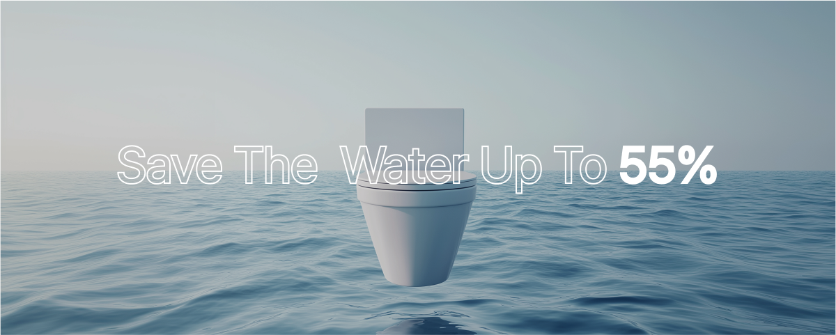 뛰어난 세정력과 절수 효과의 완벽한 균형