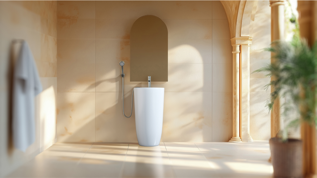 KLH-1470ST 샤워겸용 원홀 세면기
