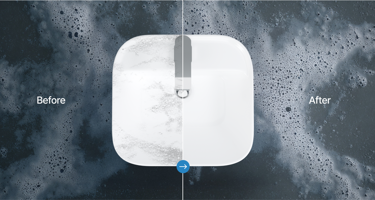 청소는 더 쉽게! 유지 관리는 더 편하게!