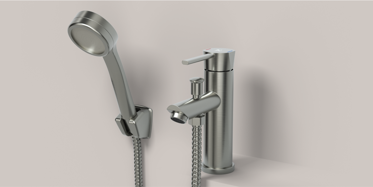 기하학적 완성도가 빚은 럭셔리 샤워 수전