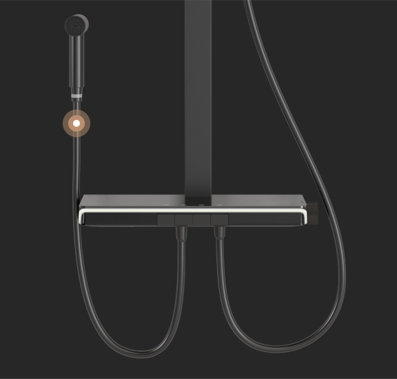 강력한 수압으로
청소가 가능한 스프레이 헤드