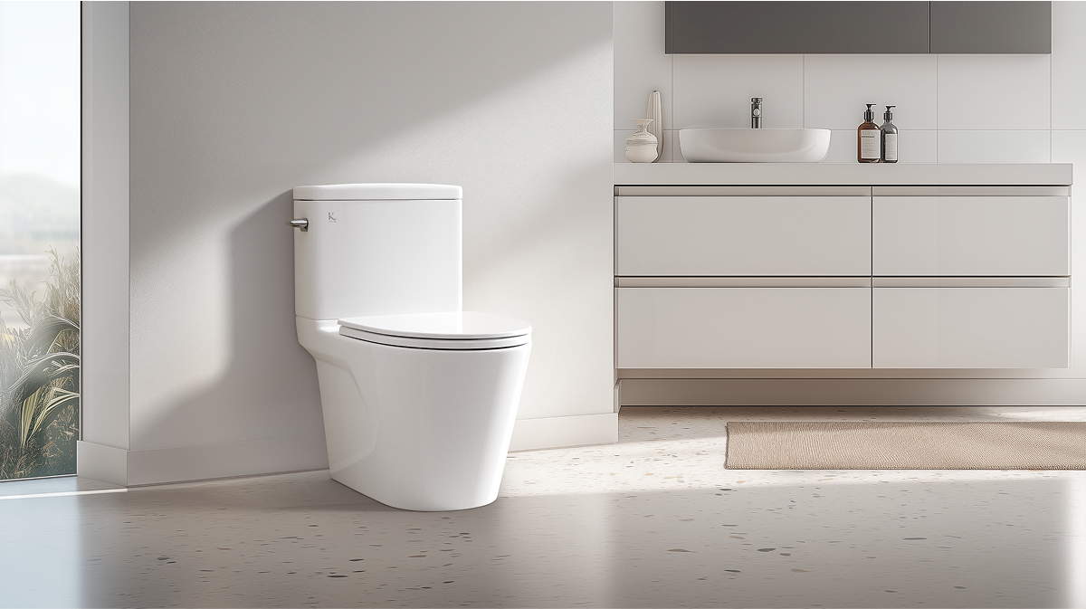 C-7402F 절수형 서양식 탱크 밀결형 사이펀 변기(1등급)