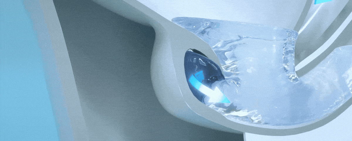 사이펀 원리가 적용된 배수 시스템