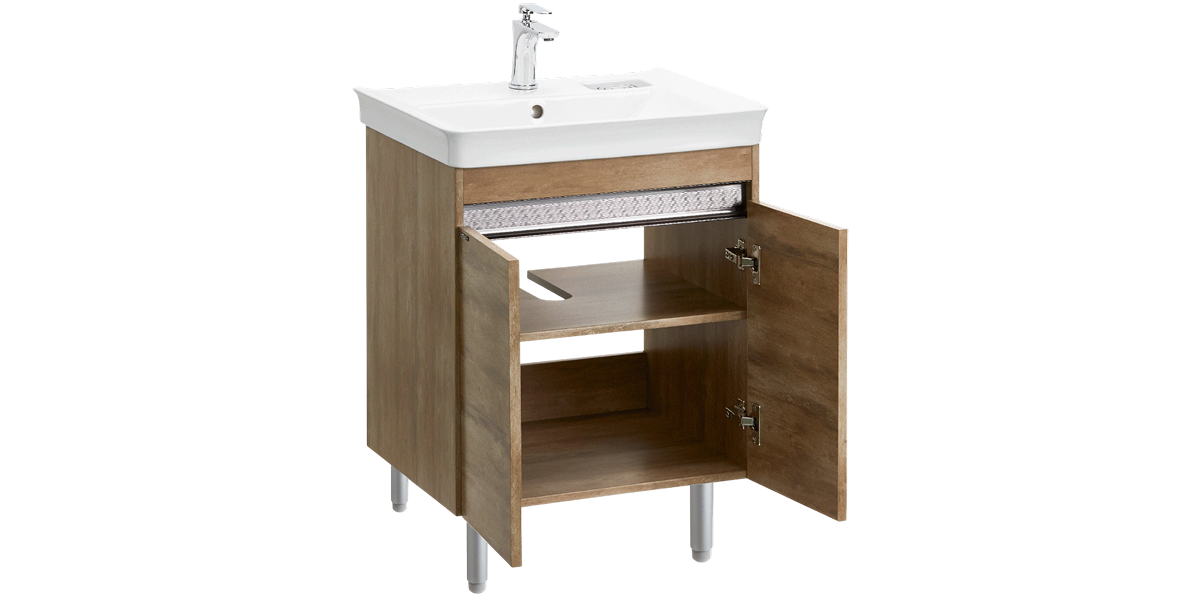 넉넉한 하부 수납으로 완벽한 정리