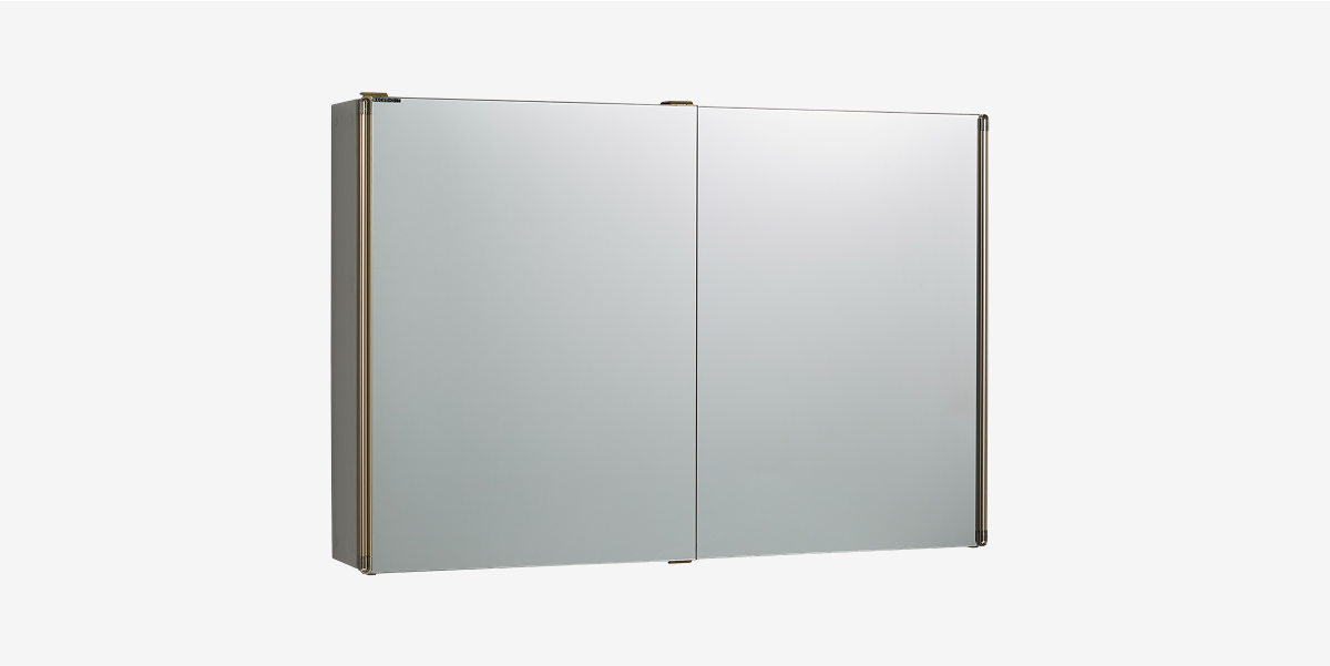 KBC-300 양문 슬라이딩형 욕실장
