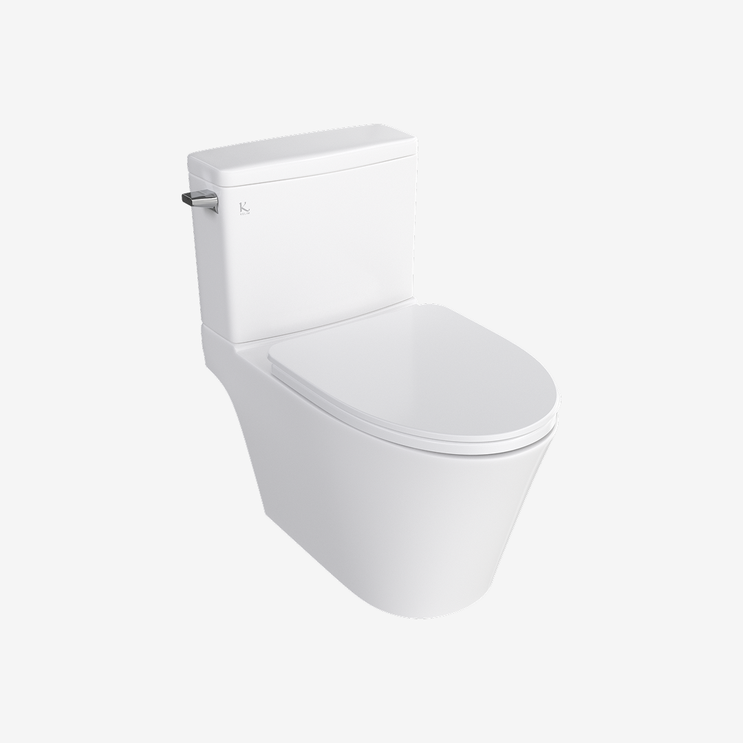 C-7450 절수형 서양식 탱크 밀결형 사이펀 변기(1등급)