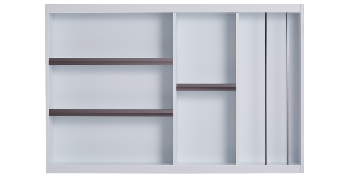 분할 수납으로 효율적인 정리