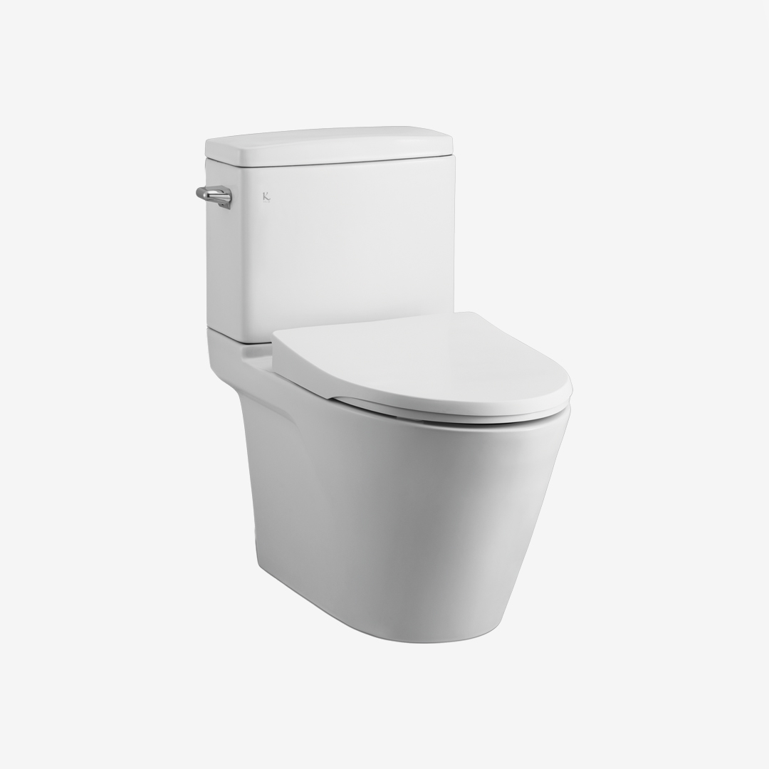 C-7402F 절수형 서양식 탱크 밀결형 사이펀 변기(1등급)