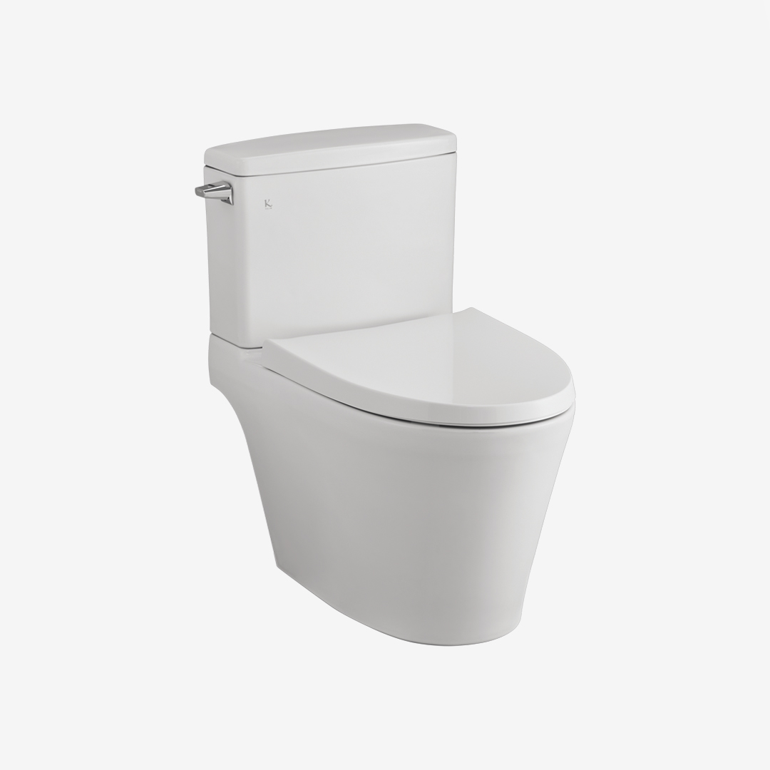 C-7450 절수형 서양식 탱크 밀결형 사이펀 변기(1등급)