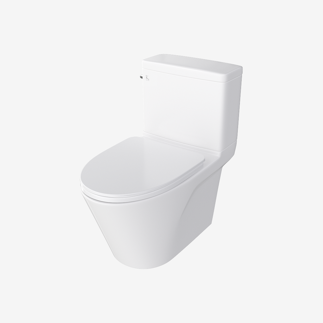 C-7402F 절수형 서양식 탱크 밀결형 사이펀 변기(1등급)