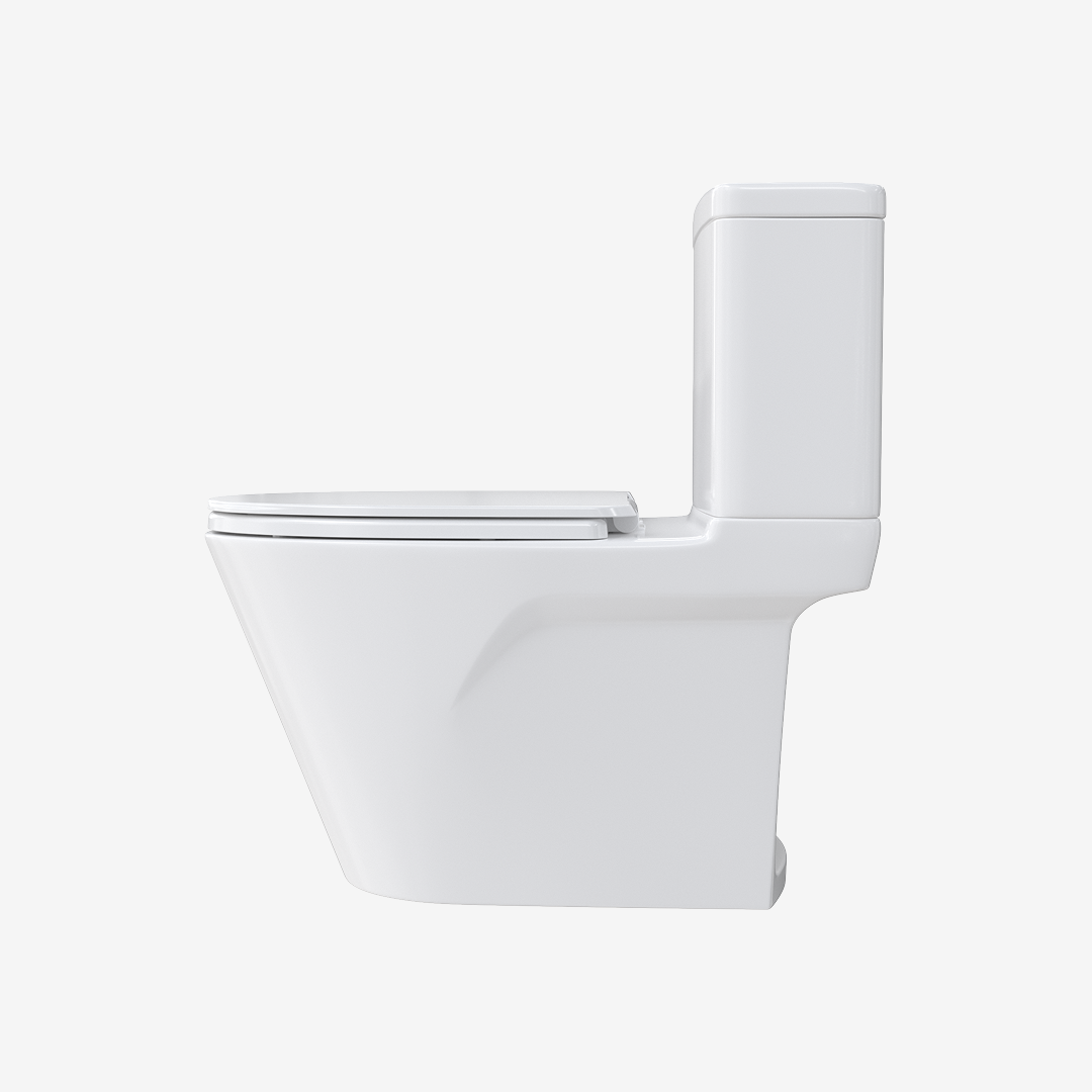 C-7402F 절수형 서양식 탱크 밀결형 사이펀 변기(1등급)