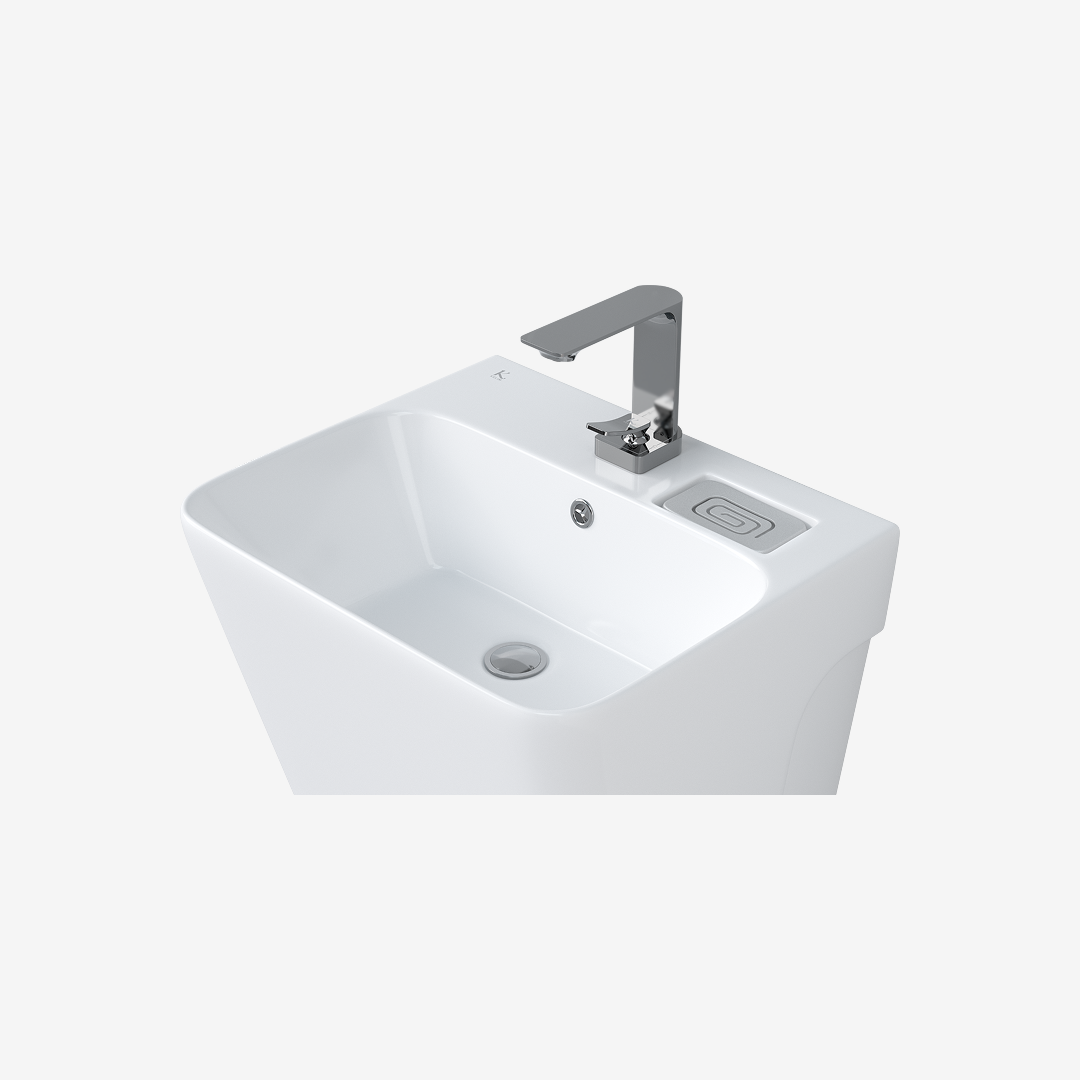 L-322UFD 평면붙임 세면기/페데스탈 일체형