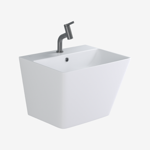 L-329UF 평면붙임 세면기/페데스탈 일체형