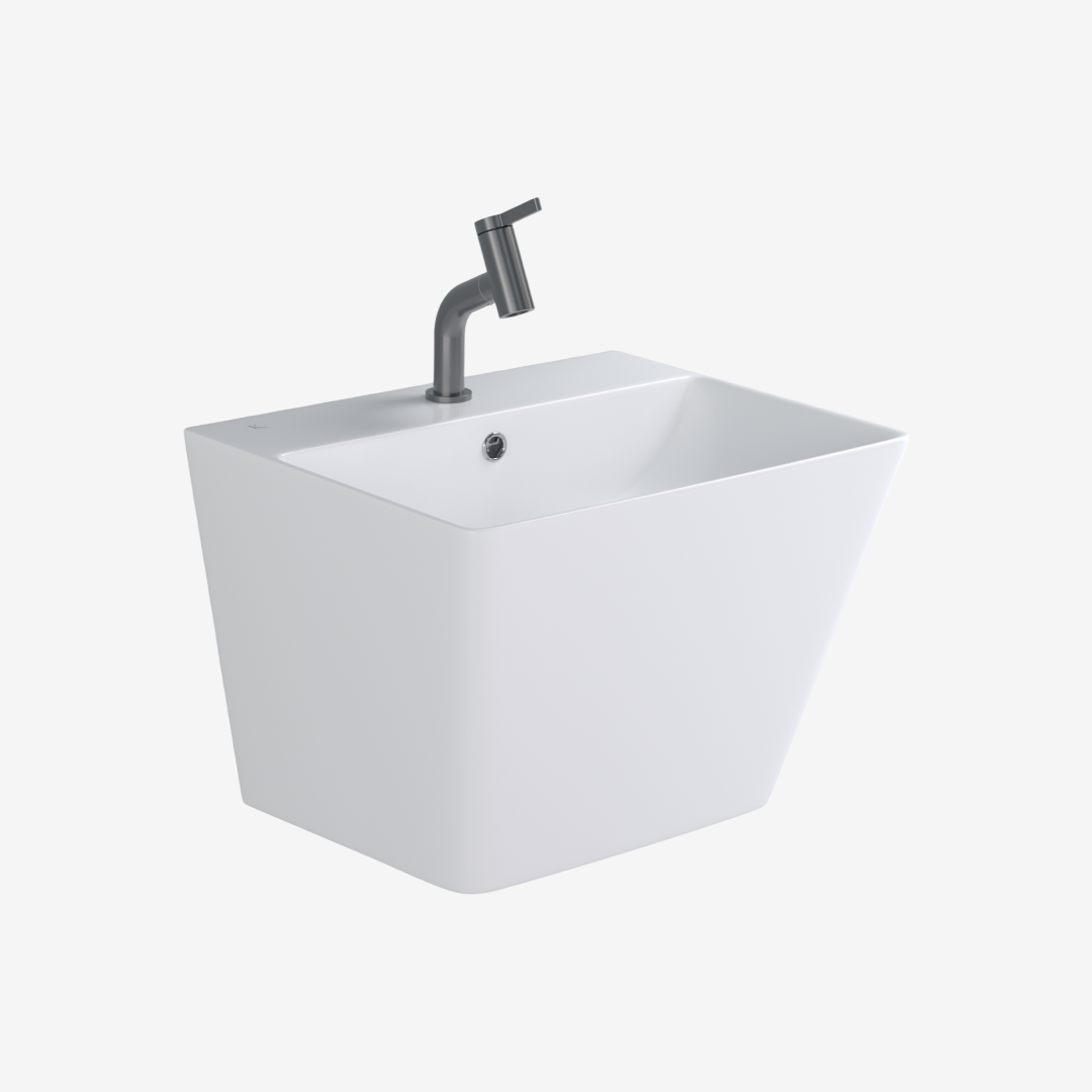 L-329UF 평면붙임 세면기/페데스탈 일체형