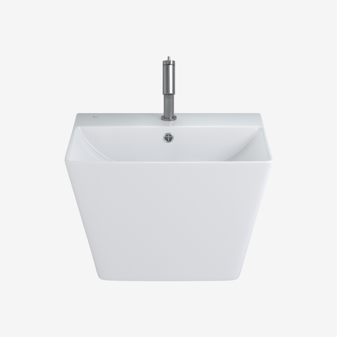 L-329UF 평면붙임 세면기/페데스탈 일체형