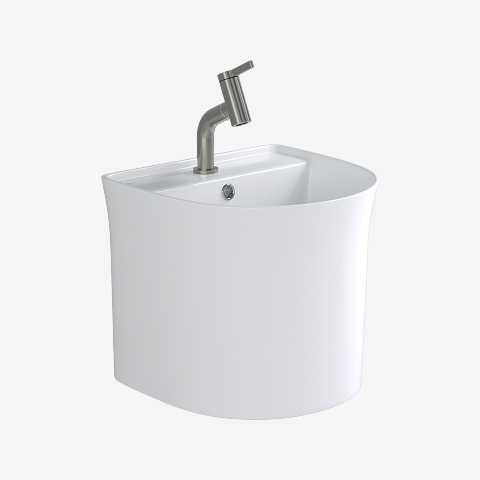 L-330UF 평면붙임 세면기/페데스탈 일체형