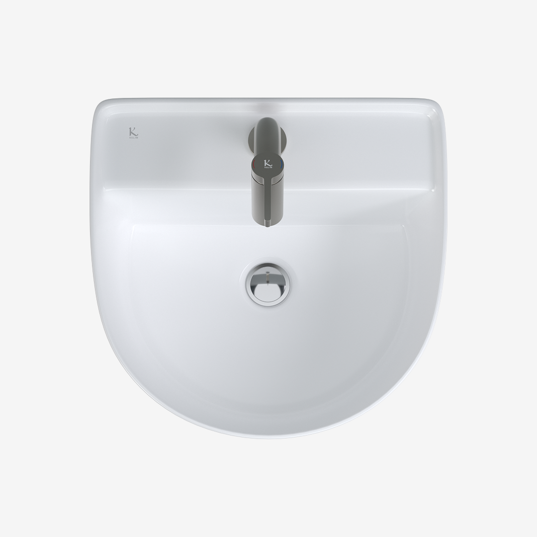 L-330UF 평면붙임 세면기/페데스탈 일체형