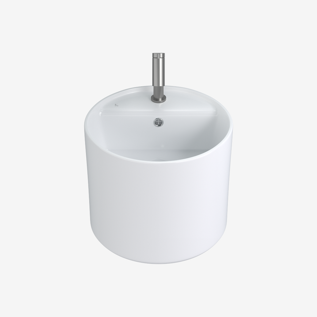 L-333UF 평면붙임 세면기/페데스탈 일체형