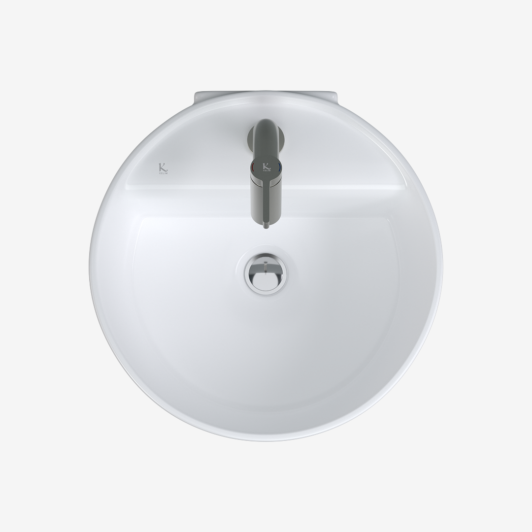 L-333UF 평면붙임 세면기/페데스탈 일체형