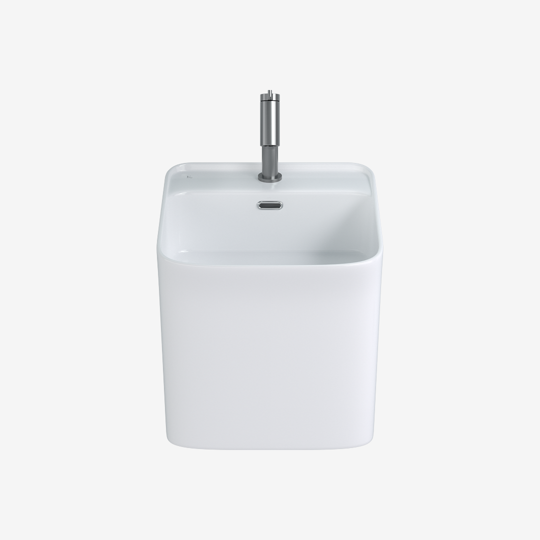 L-340UF 평면붙임 세면기/페데스탈 일체형