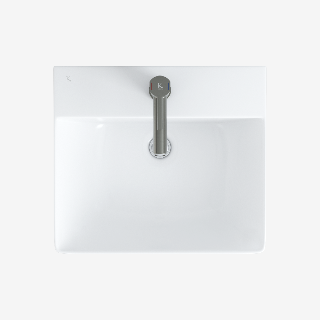 L-343UF 평면붙임 세면기/페데스탈 일체형