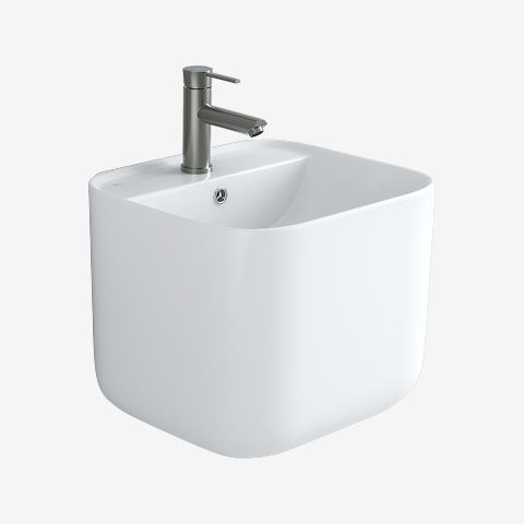 L-344UF 평면붙임 세면기/페데스탈 일체형