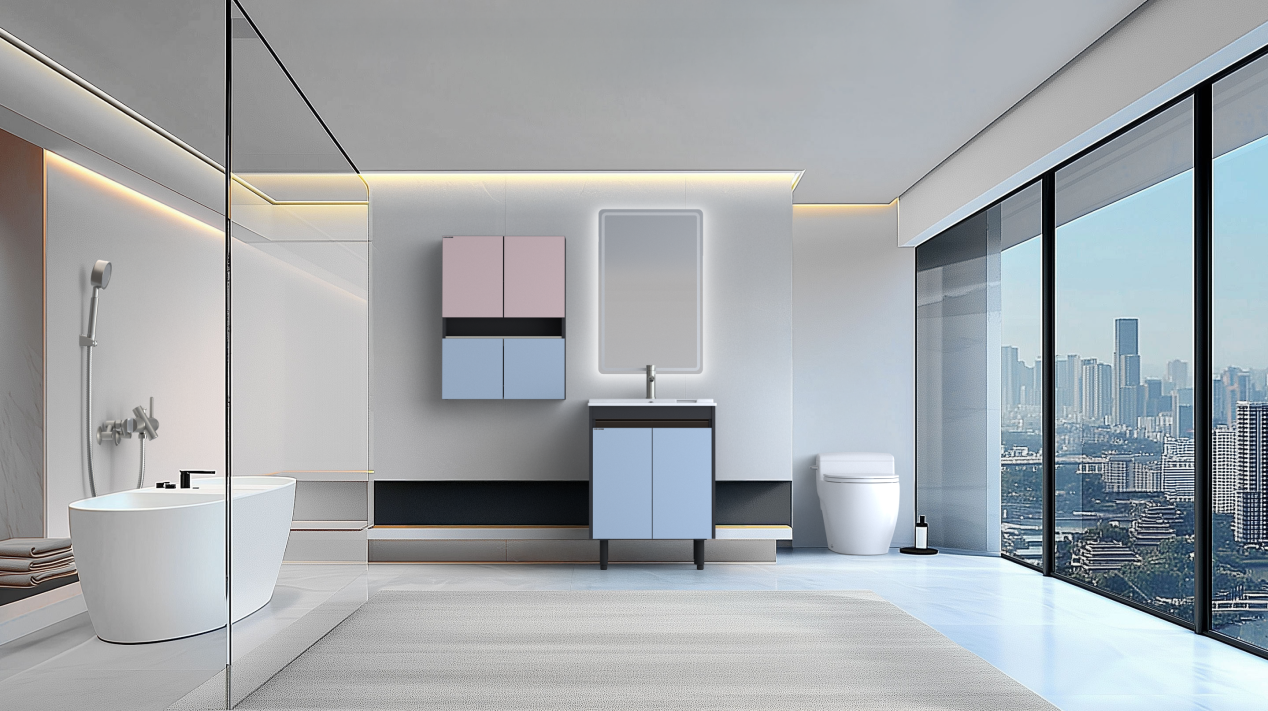 도시를 품은 모던 럭셔리 욕실 공간인 팰리츠 (FELIZ)