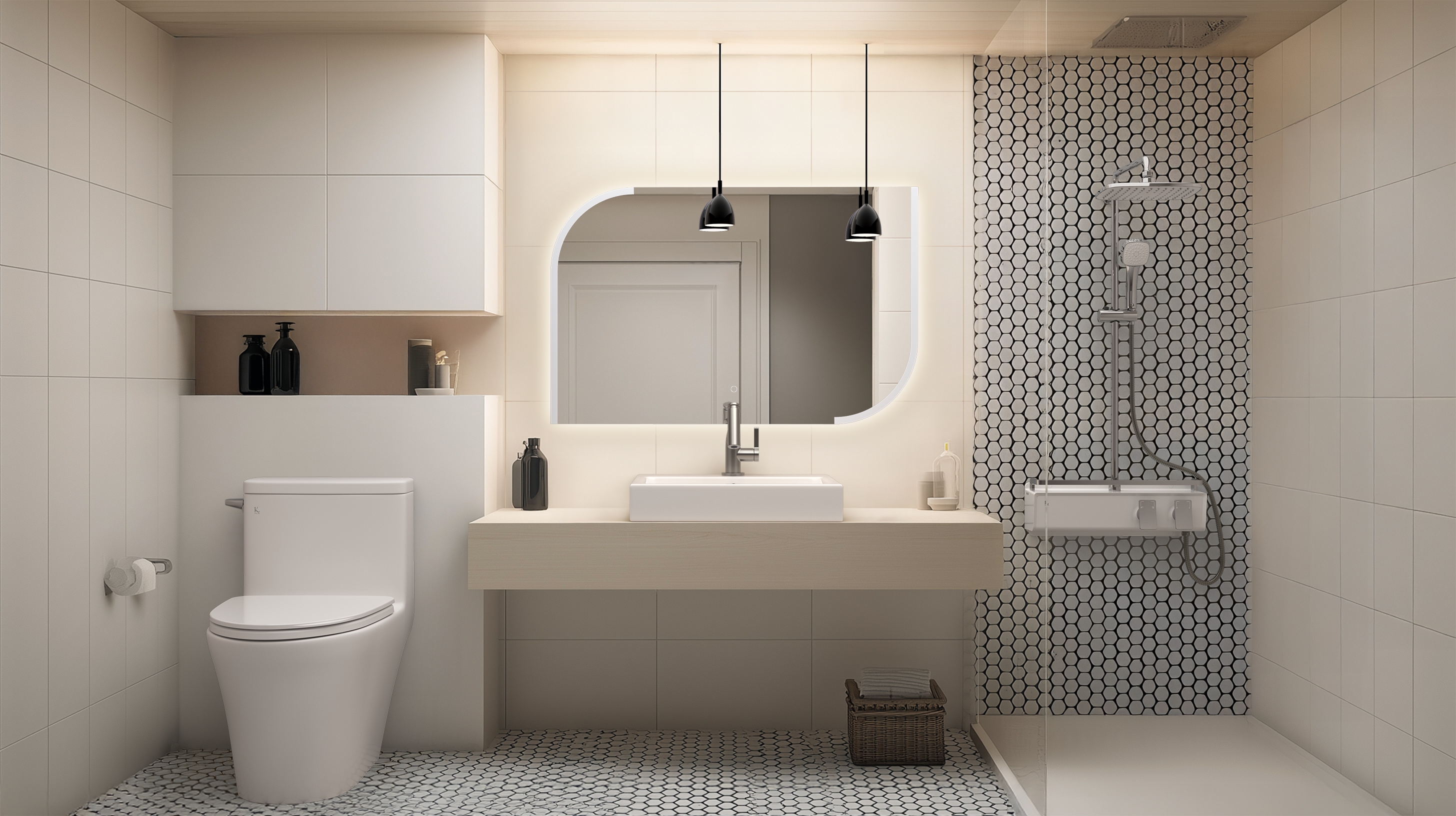 자연을 담은 리조트 스타일의 휴식 공간